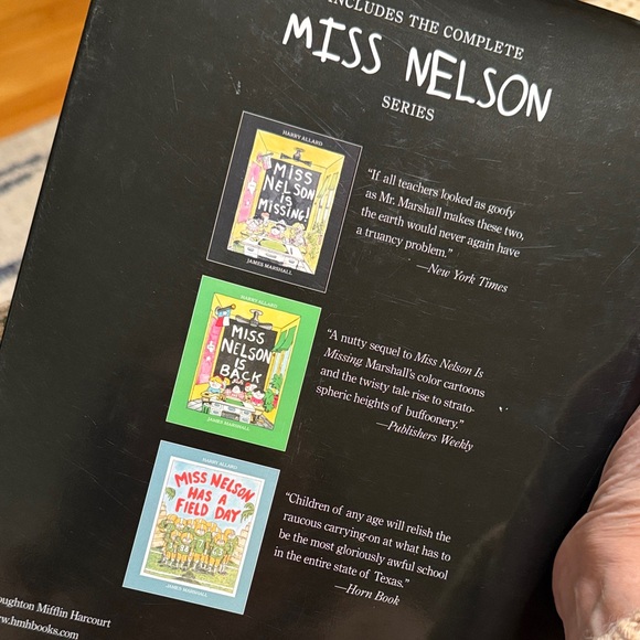 The Miss Nelson Collection Hardcover Book - Yellow/Black Illustrated Cover - Picture 4 of 4